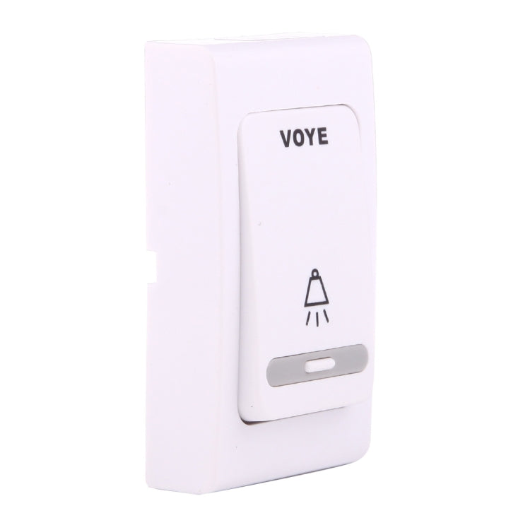 VOYE V004B2 Wireless Smart Music Home Doorbell with Dual Receiver, Remote Control Distance: 120m (Open Air), V004B2 VOYE V004B2 Wireless Smart Music Home Doorbell with Dual Receiver, Remote Control Distance: 120m (Open Air), V004B2